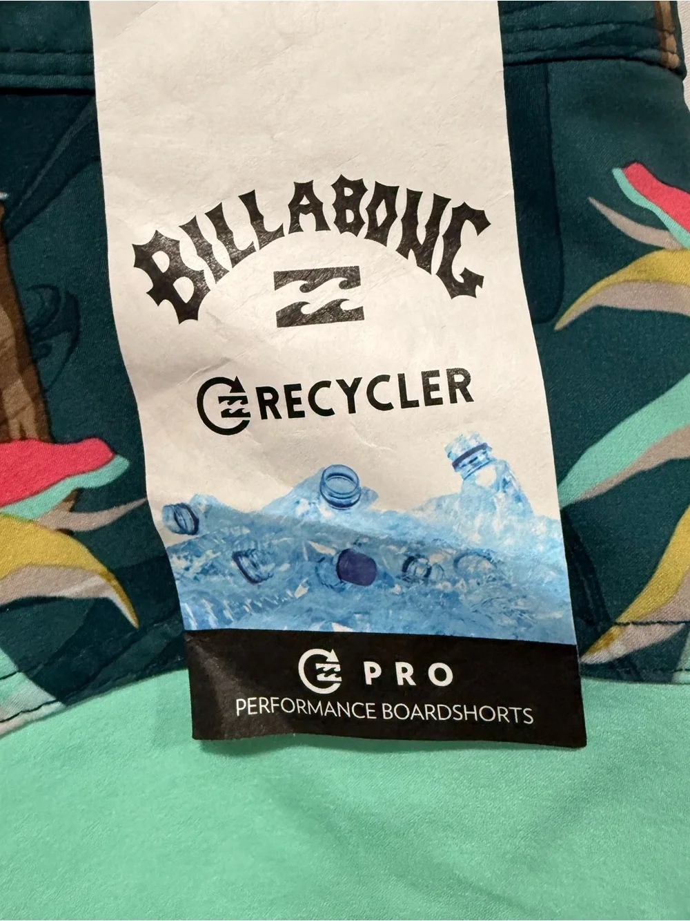 Billabong Tribong Pro Floral Recycler Boardshorts Men’s 34 NWT